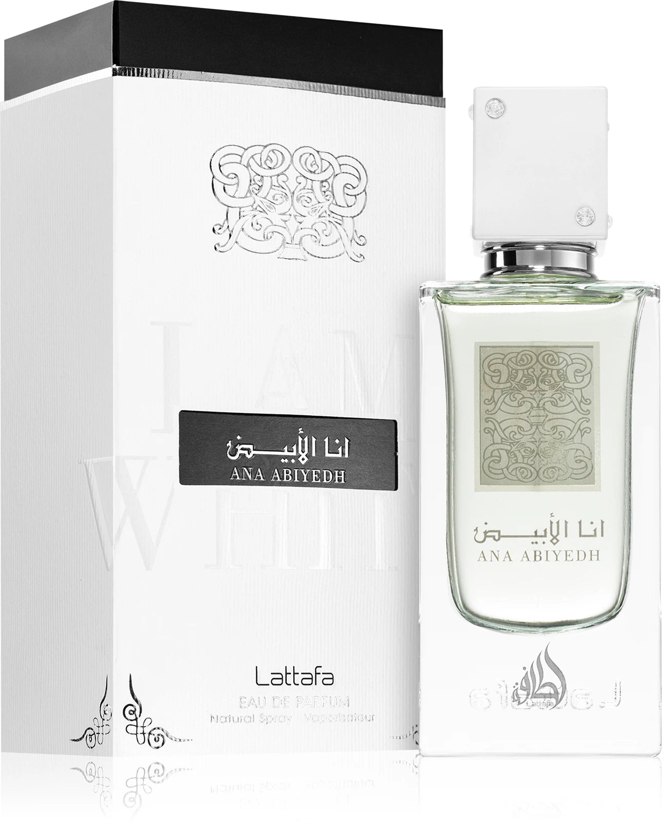 Lattafa I am White Ana Abiyedh EDP 60ml
