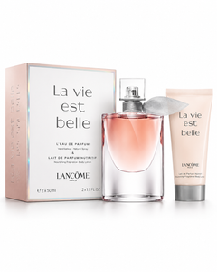 SET Lancôme La vie est belle 50ml EDP Refillable+50ml body lotion